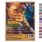 Coleção de Pó Acrílico Miss Brazil Tones 12 Cores