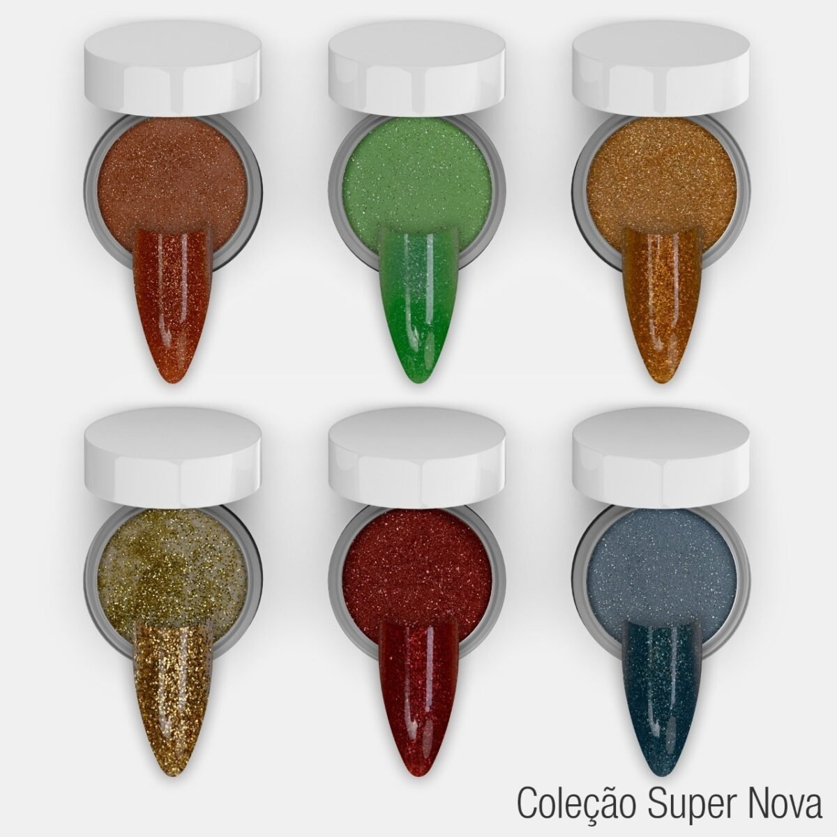 Coleção Supernova JC Beauty Concepts 6 cores - Imagem 1