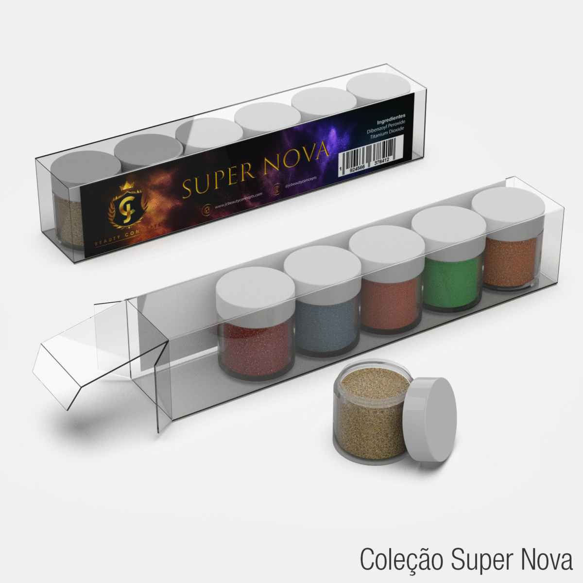 Coleção Supernova JC Beauty Concepts 6 cores - Imagem 2