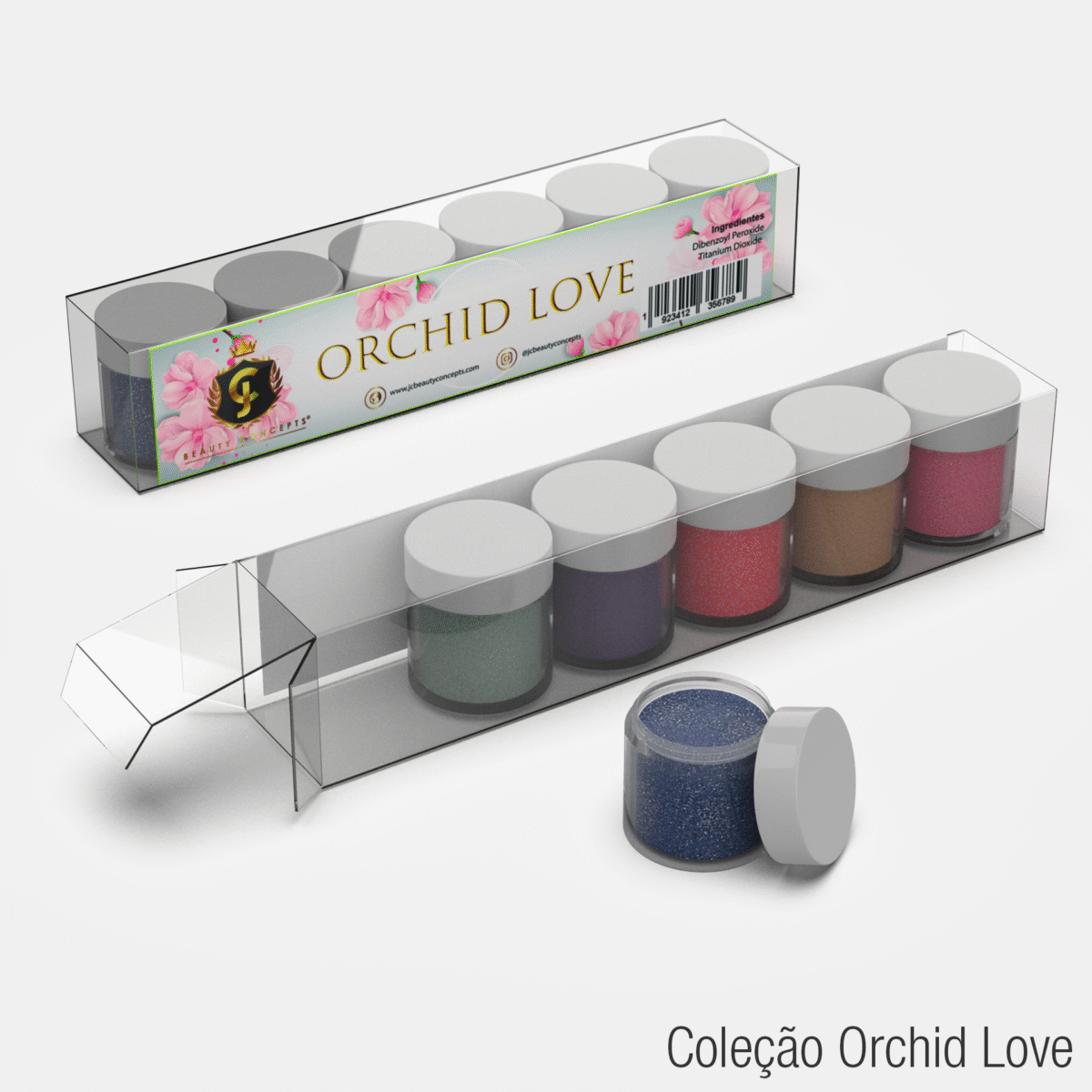 Coleção Orchid Love JC Beauty Concepts 6 cores - Imagem 2