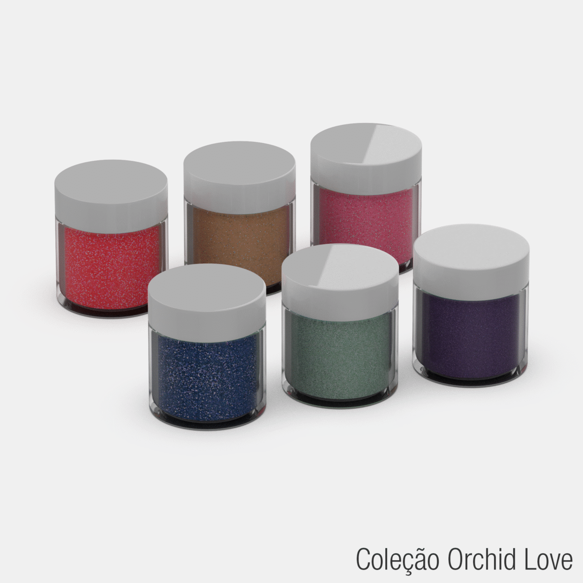 Coleção Orchid Love JC Beauty Concepts 6 cores - Imagem 3