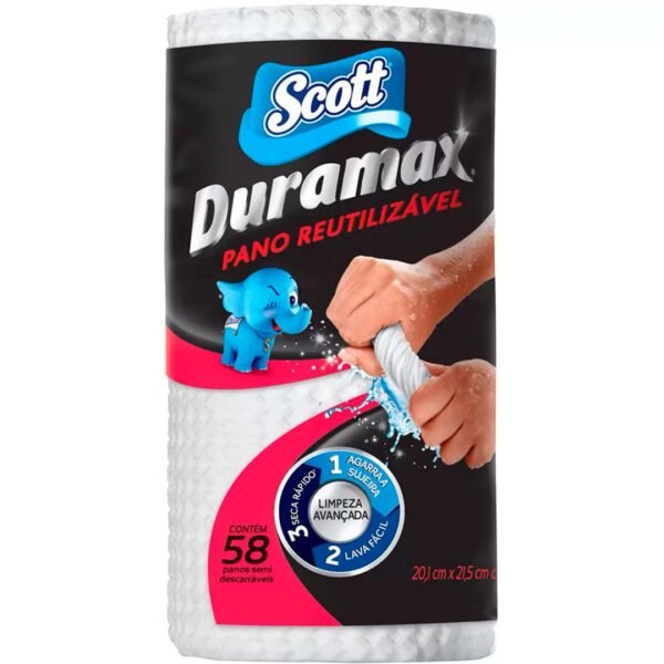 Duramax Scott - Toalha reutilizável - 1 Pacote