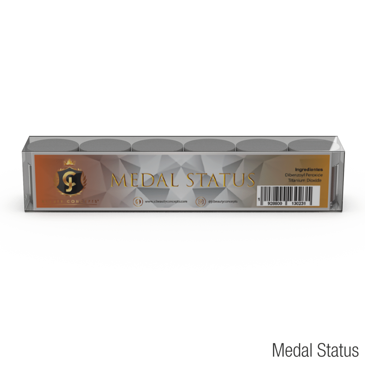 Coleção Acrílica Medal Status JC Beauty Concepts 6 cores - Imagem 4
