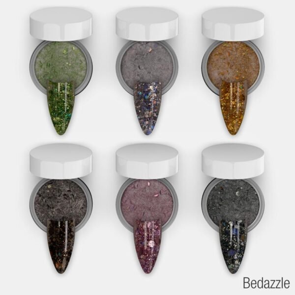Coleção Acrílica Bedazzle JC Beauty Concepts 12 cores