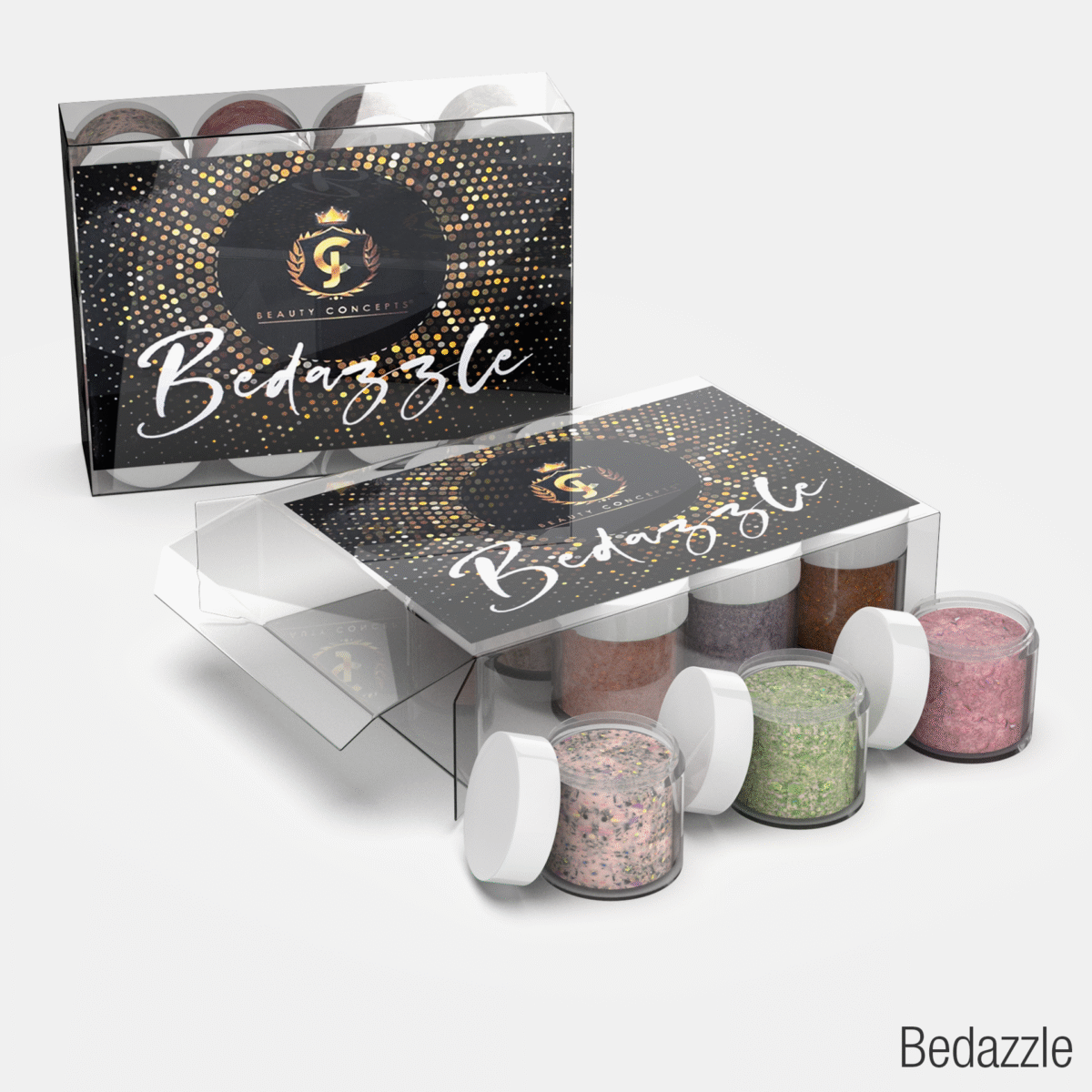 Coleção Acrílica Bedazzle JC Beauty Concepts 12 cores - Imagem 3