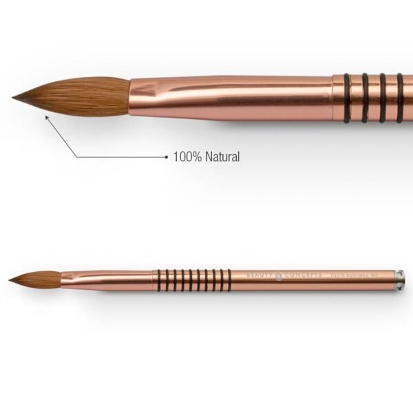 Pincel Acrílico nº8 Rose Jc Beauty Concepts 100% Kolinsky