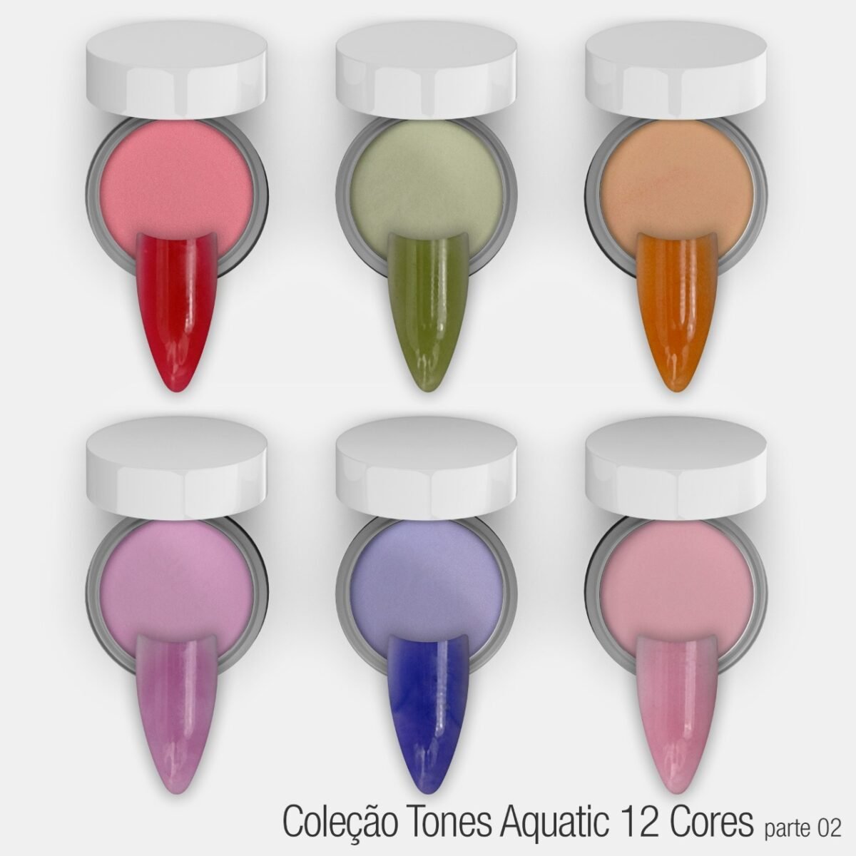 Coleção Aquatic Tones com 12 cores - Imagem 3