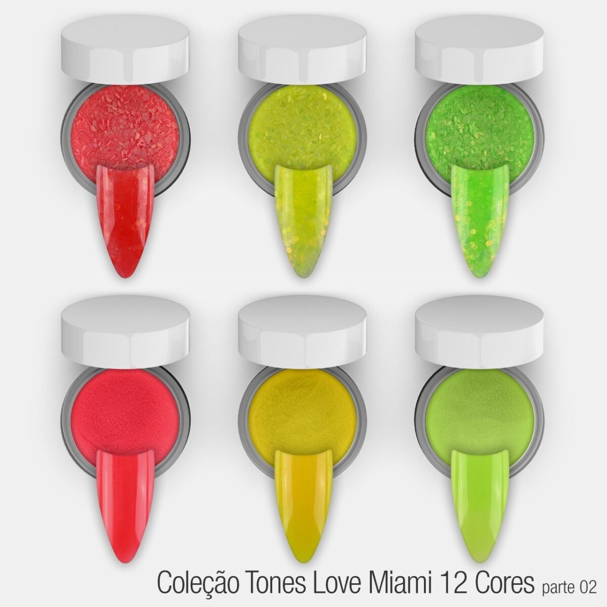 Coleção Acrílica Tones I Love Miami - Imagem 2