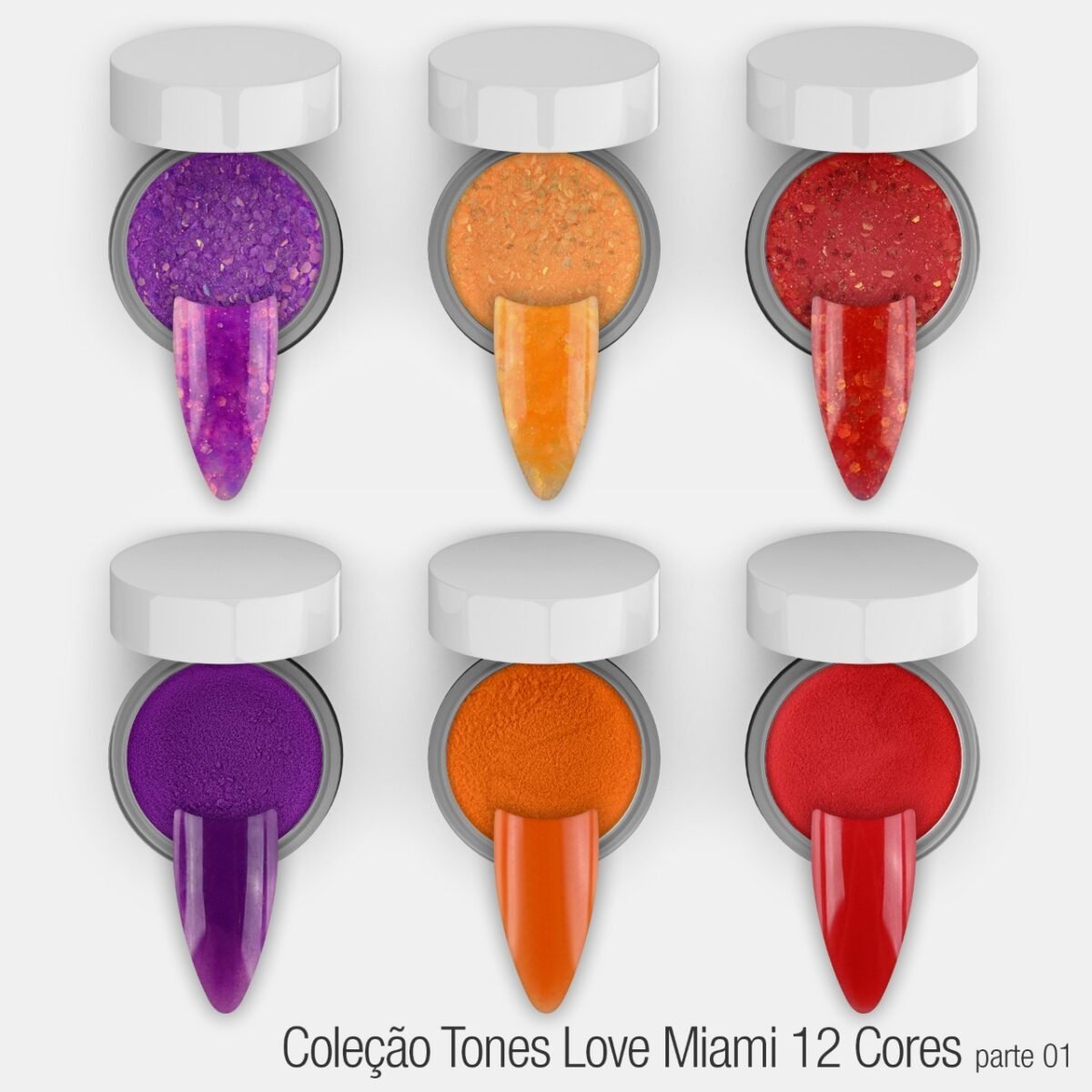 Coleção Acrílica Tones I Love Miami - Imagem 3