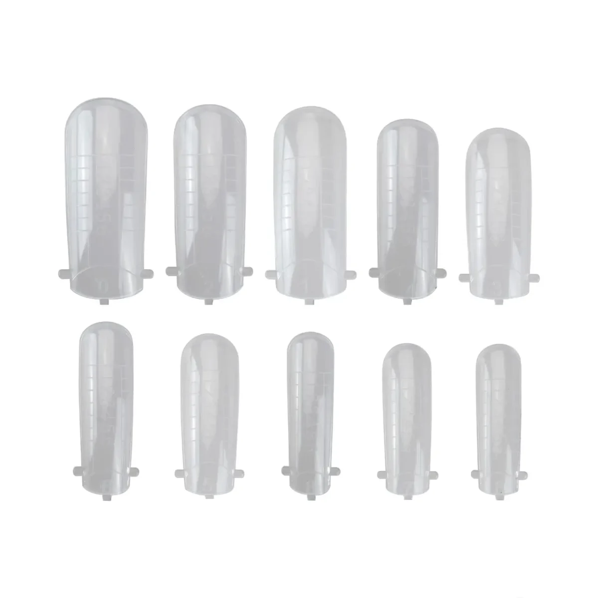 Molde Para Unhas F1 Modelo Americano - Imagem 1