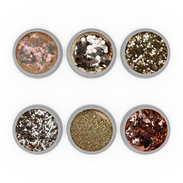 Caixa Glitter Helen Color 6 unidades #20