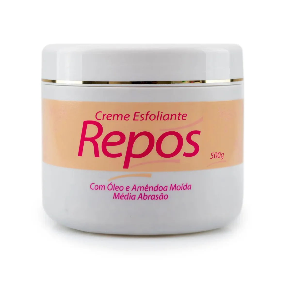 Creme Esfoliante Repos 500g (com óleo e amêndoa moída, média abrasão) - Imagem 1