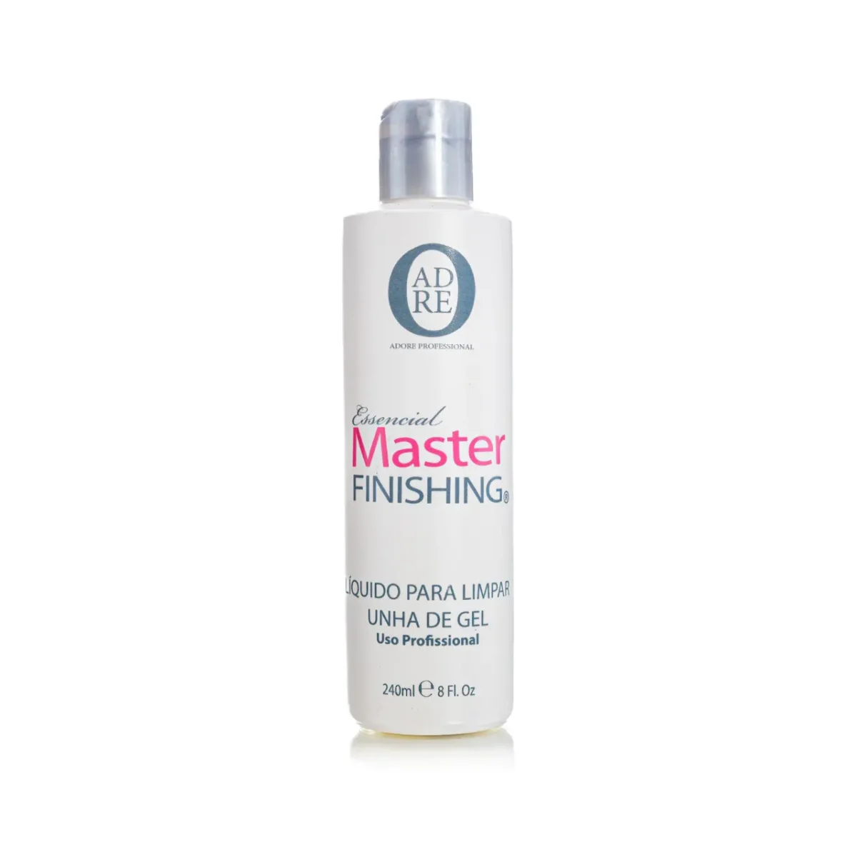 Master Finishing 240ml Adore (líquido para limpar unha de gel) - Imagem 1
