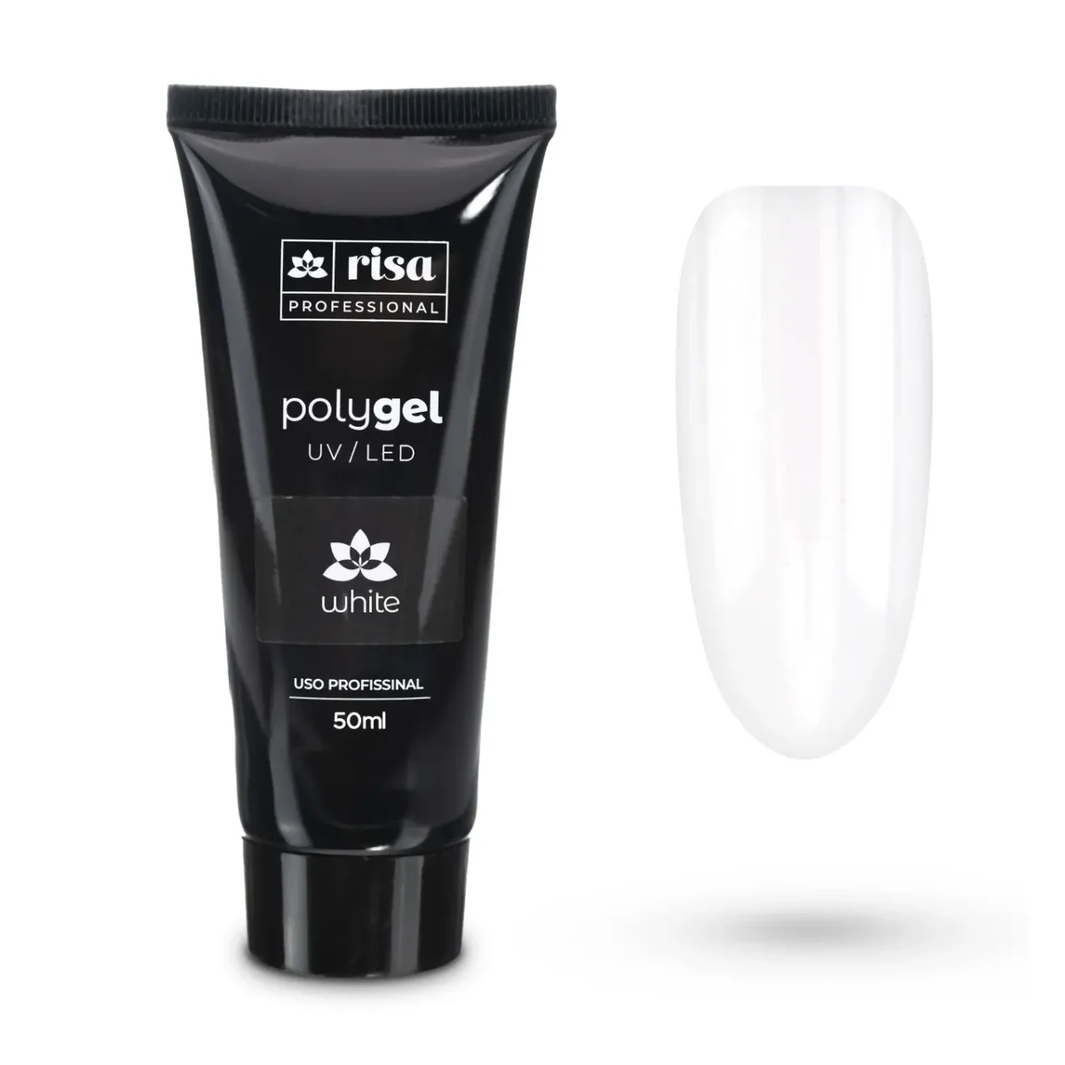 Polygel Risa White - 30ml - Imagem 1