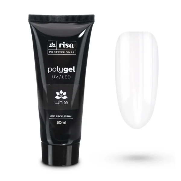 Polygel Risa White - 50ml