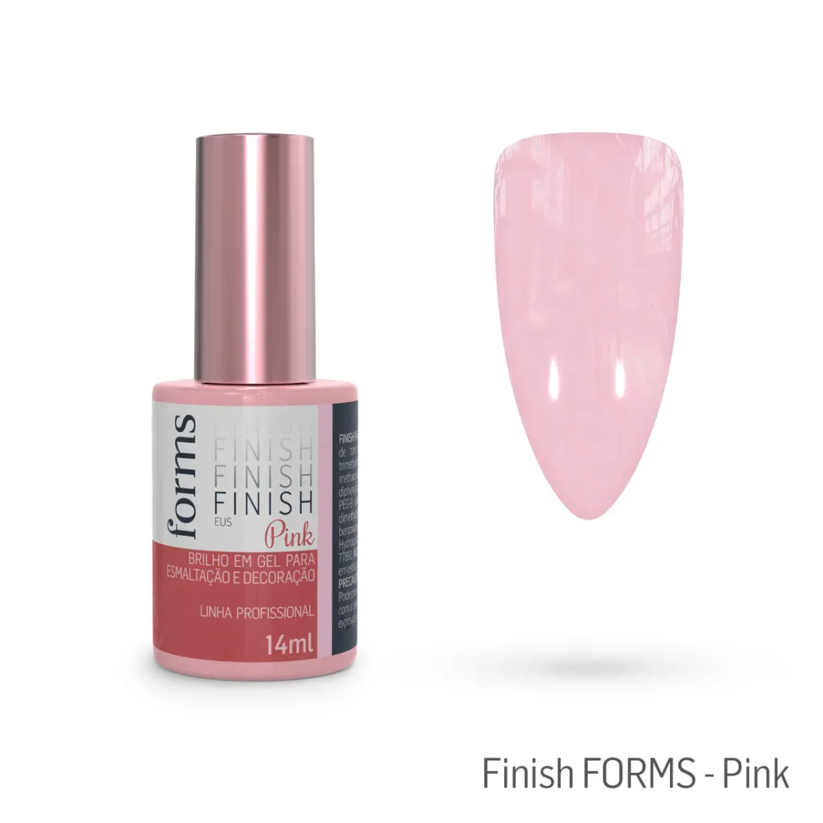 Gel Finish Pink - Forms - Imagem 1