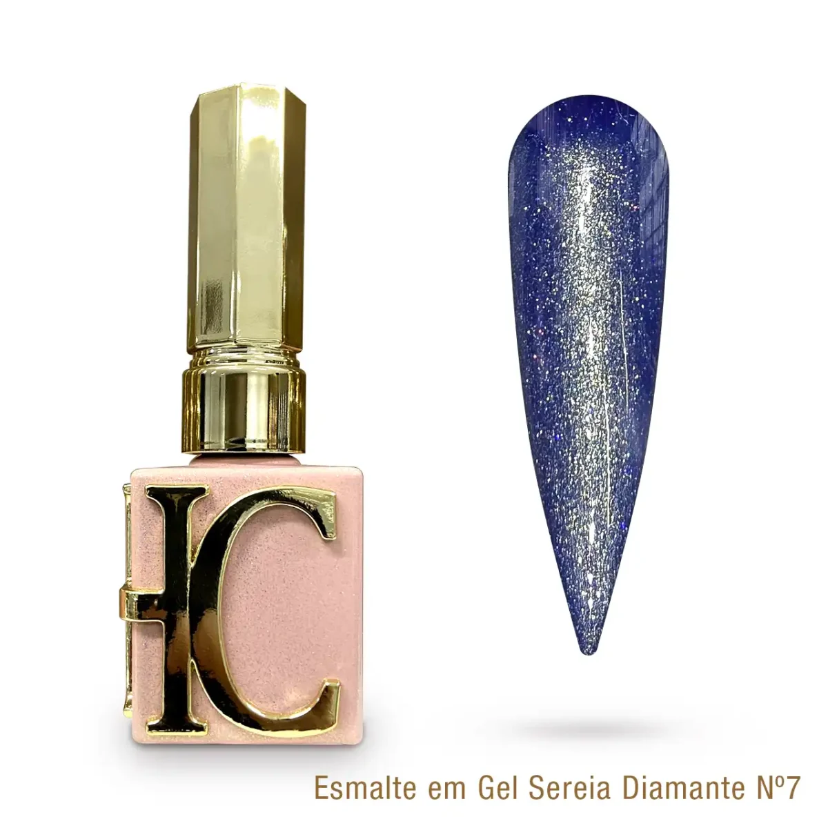 Esmalte em Gel Sereia Diamante Helen Color 15ml - 07 - Imagem 1