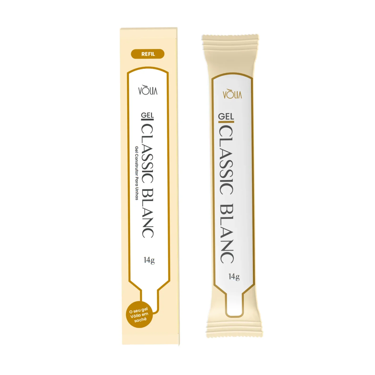 Sachê Gel Classic Blanc Vólia (14g) - Imagem 1