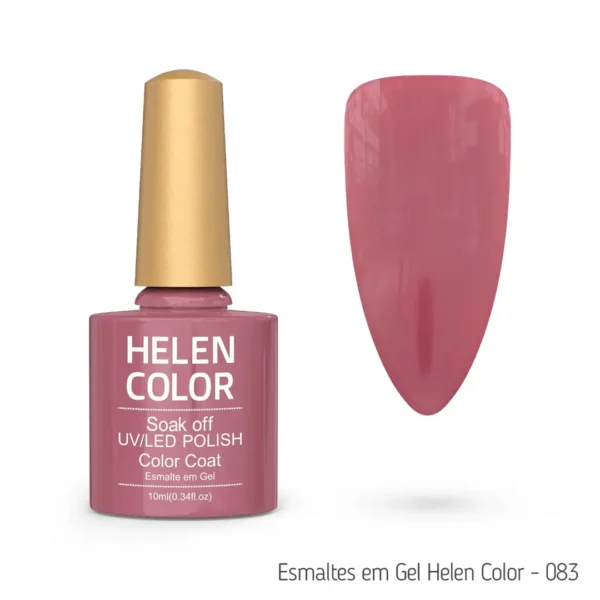 Esmalte em Gel UV / Led Helen Color - 10 ml - 083