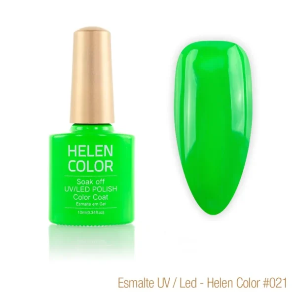 Esmalte em Gel UV / Led Helen Color - 10 ml - 021
