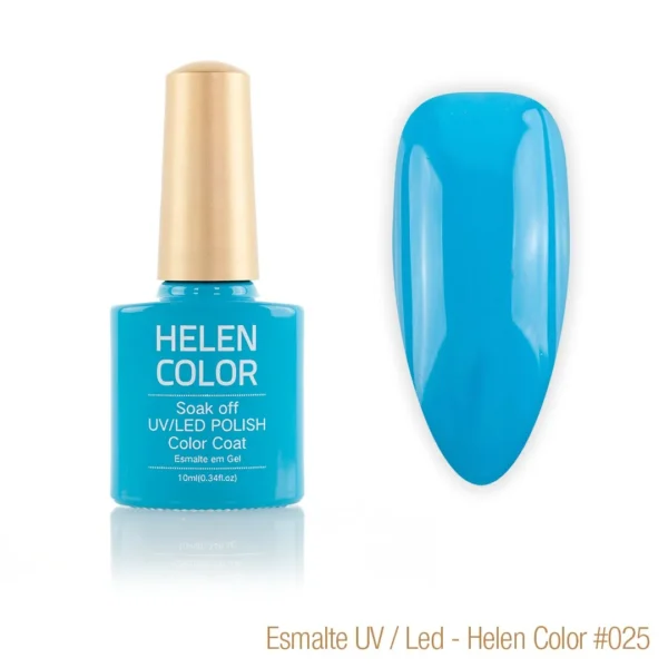 Esmalte em Gel UV / Led Helen Color - 10 ml - 025