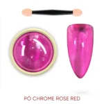 Pó Chrome Helen Color - Rose Red