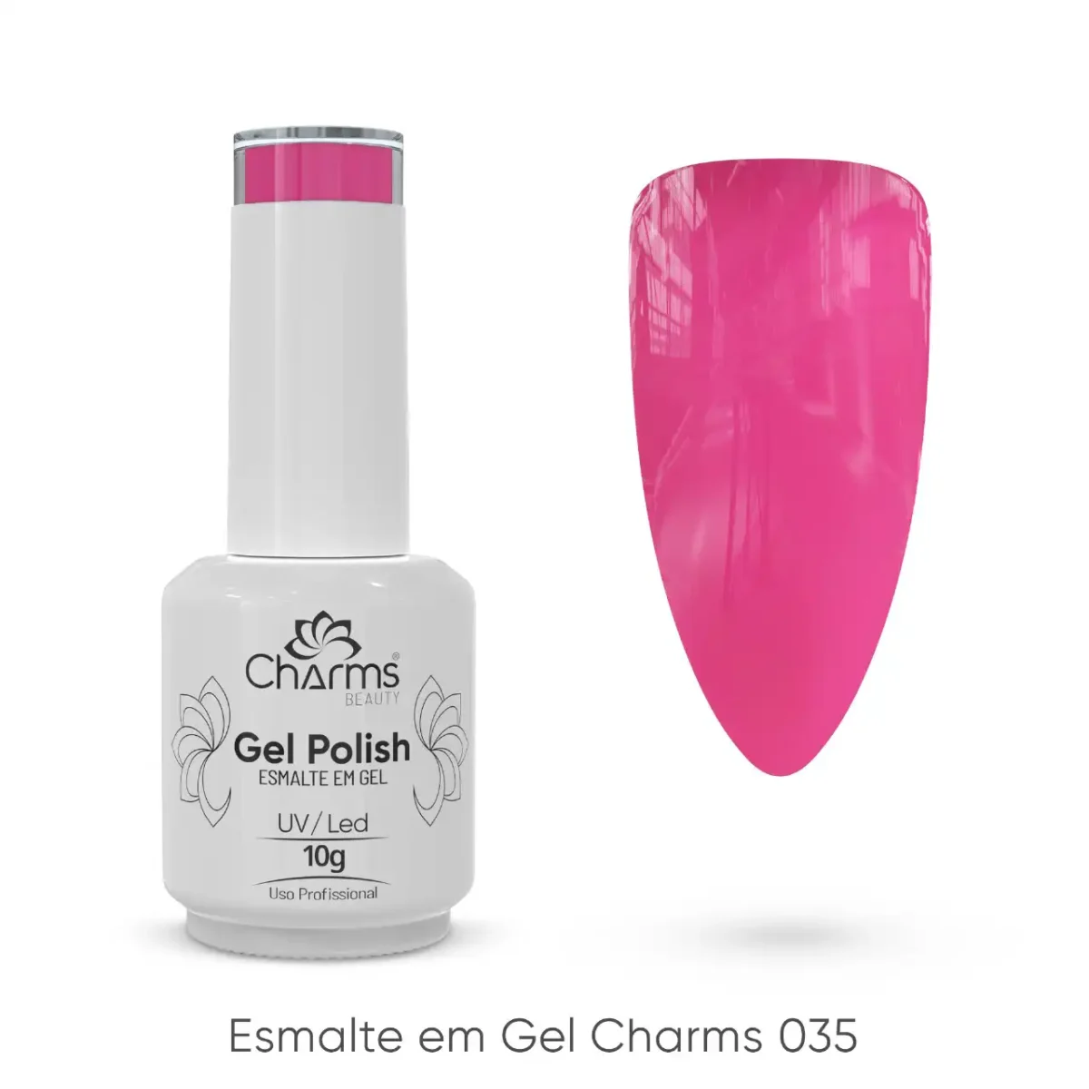 Esmalte em Gel Charms (Gel Polish) 10ml – Cor N°35 - Imagem 1