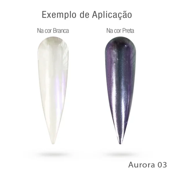 Pó Efeito Aurora: 03 Charms Beauty
