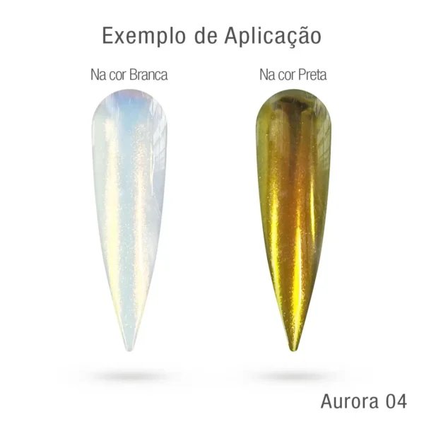 Pó Efeito Aurora: 04 Charms Beauty