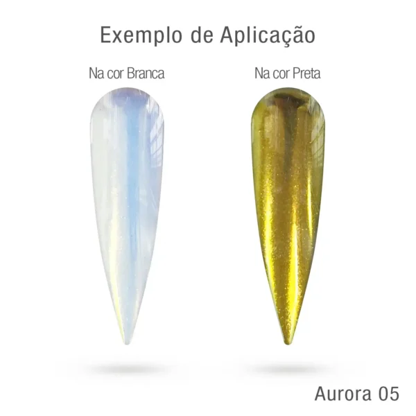 Pó Efeito Aurora: 05 Charms Beauty