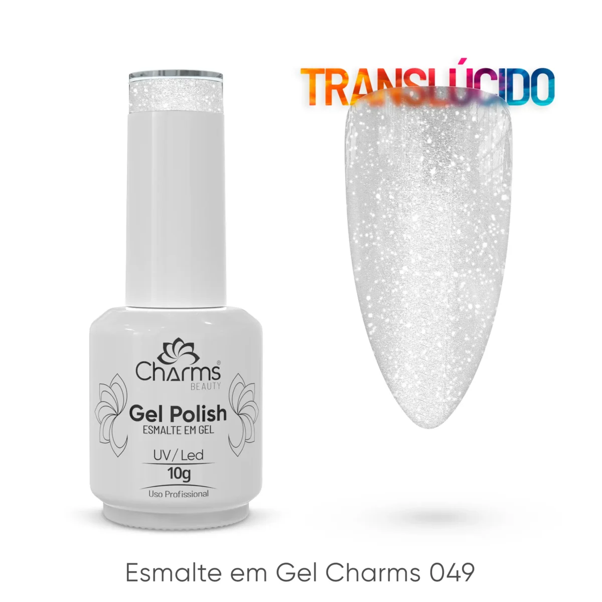 Esmalte em Gel Charms (Gel Polish) 10ml – Cor N°49 - Imagem 1