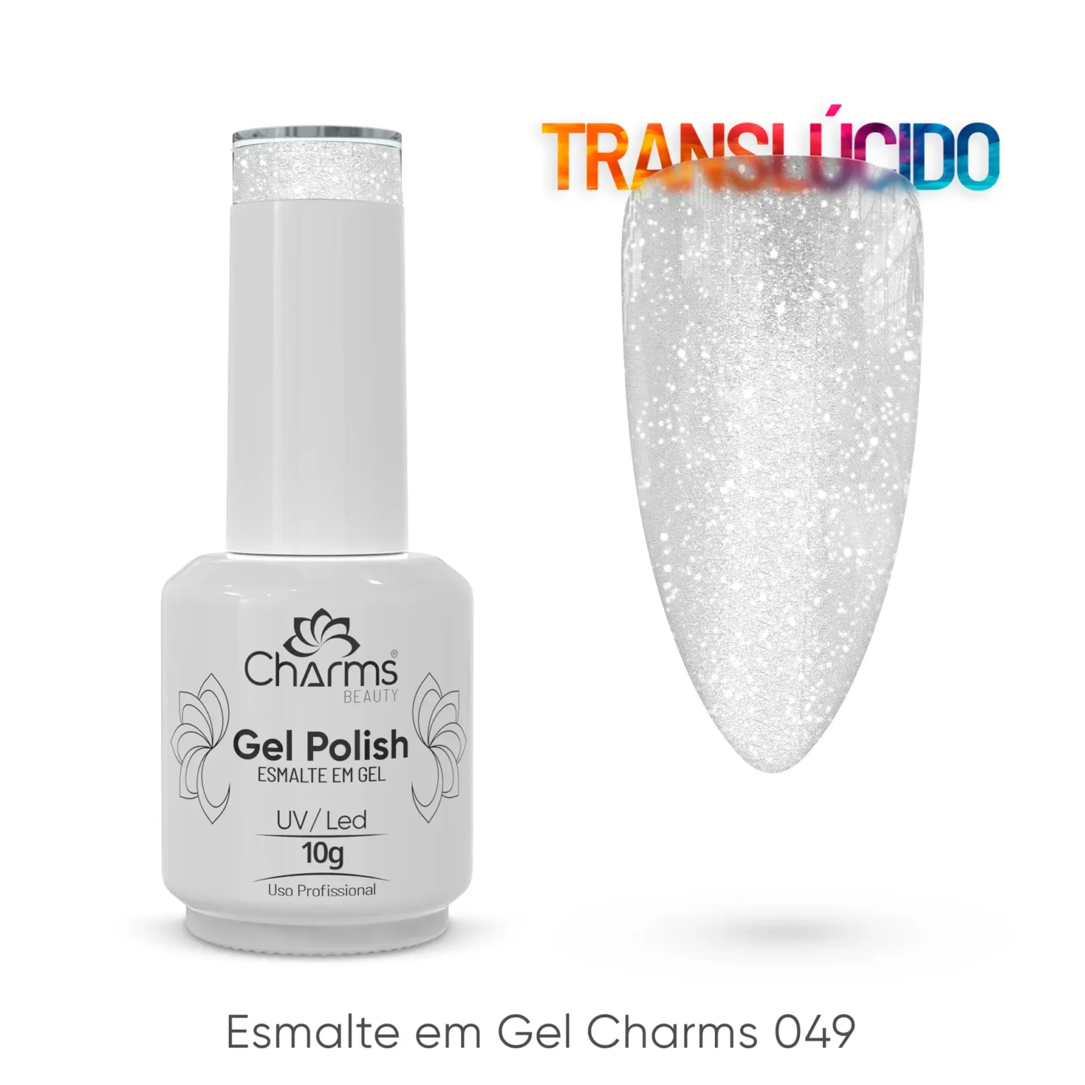 Esmalte em Gel Charms (Gel Polish) 10ml – Cor N°49 - Imagem 1