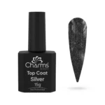 Top Coat Silver - 15g - Charms Beauty