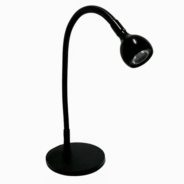 Cabine Luminária Preta 3w