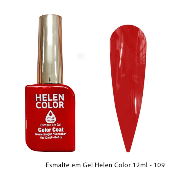 Esmalte em Gel UV / Led Helen Color – 12 ml – 109