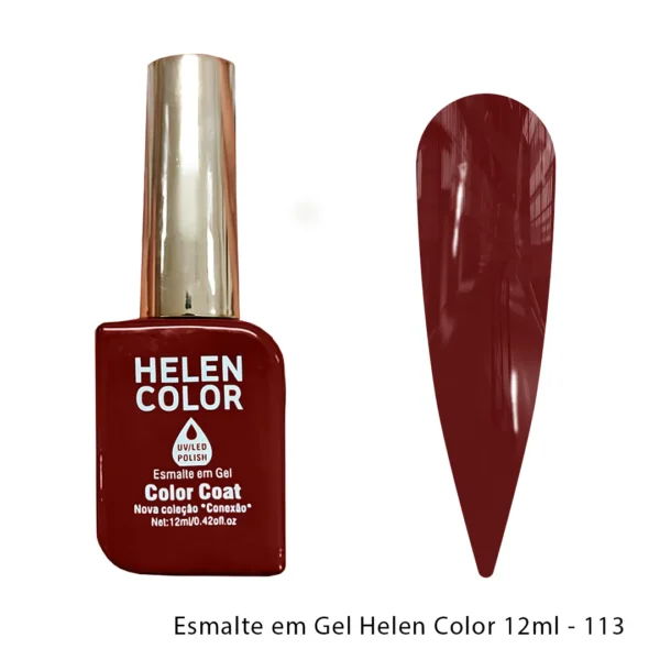 Esmalte em Gel UV / Led Helen Color – 12 ml – 113
