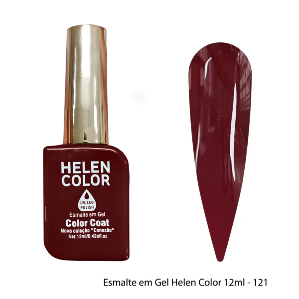Esmalte em Gel UV / Led Helen Color – 12 ml – 121