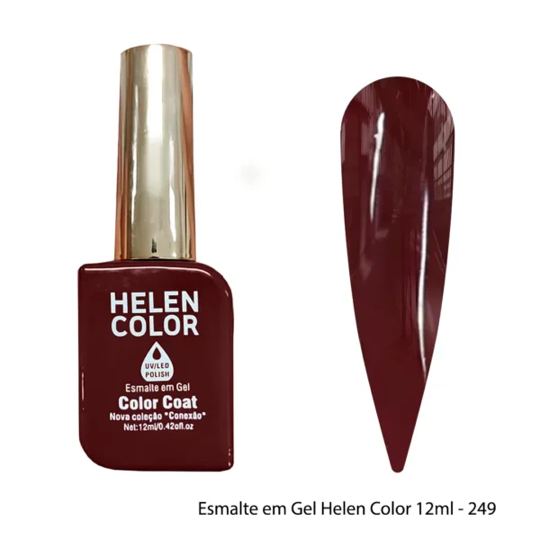Esmalte em Gel UV / Led Helen Color – 12 ml – 249