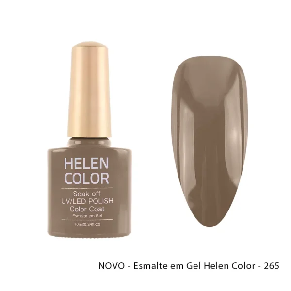 Esmalte em Gel UV / Led Helen Color - 10 ml - 265