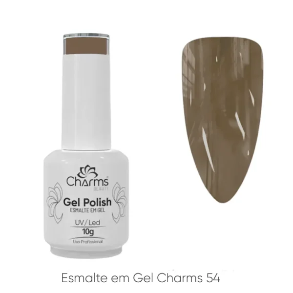 Esmalte em Gel Charms (Gel Polish) 10ml – Cor N°54