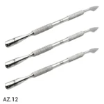 Kit 3 Espátulas para Manicure e Pedicure Azzio - AZ.12