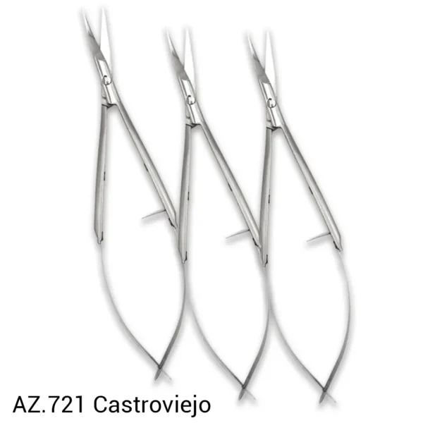 Kit 3 Tesouras Castroviejo Azzio – AZ.721
